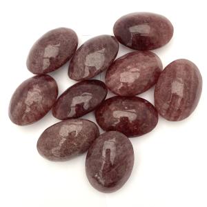 Jordgubbskvarts handsten