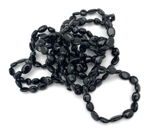 Svart turmalin armband