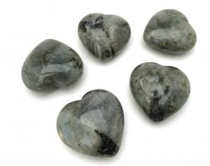 Labradorit hjärta - amulett