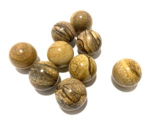 Kula i Landskapsjaspis 16mm