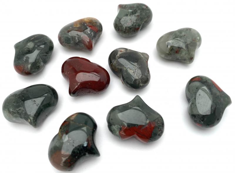 Heliotrop Hjärta amulett