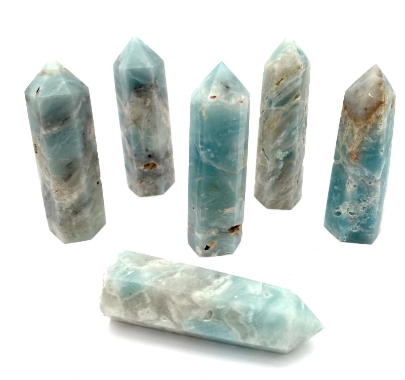 Karibisk blå aragonit torn