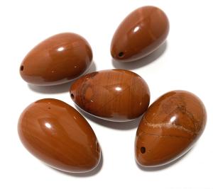 YONI ÄGG I RÖD JASPIS