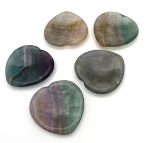 No worry hjärta Fluorit