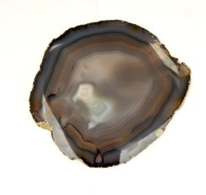 Naturligt vacker agat skiva