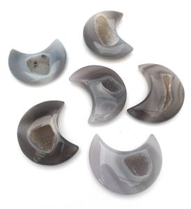 måne i agat & kristaller