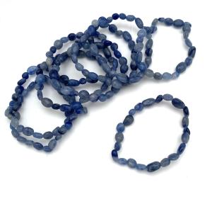 Blå Aventurin armband