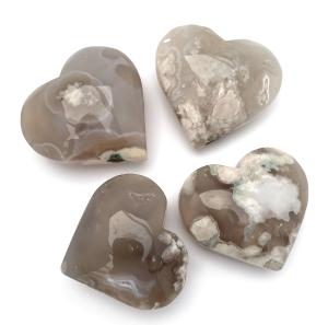 Blomstrer agat hjärta