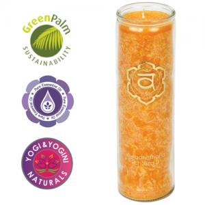 Chakraljus - Navelchakrat - Svadhistahana (orange)