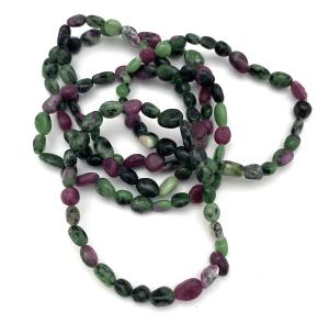 Zoisit med rubin armband