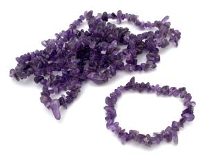 Ametist armband chips