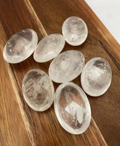 Bergskristall klar Handsten