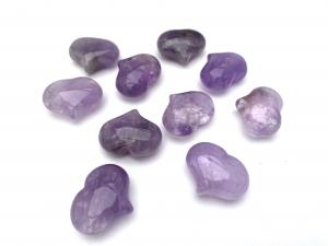 Ametist Hjärta -amulett