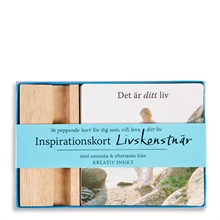 INSPIRATIONSKORT LIVSKONSTNÄR