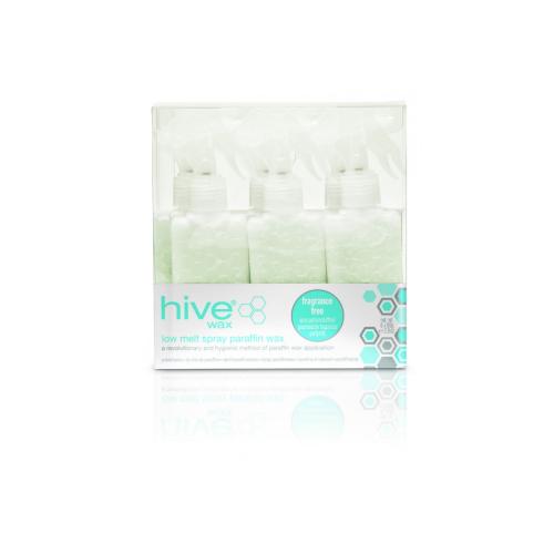 Paraffinspray x 6, Vit oparfymerad