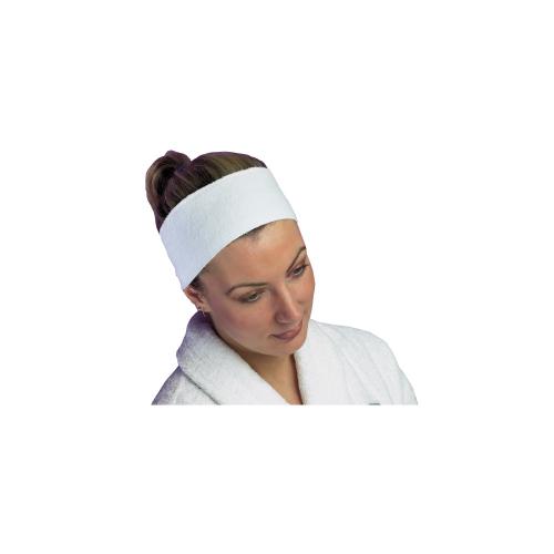 Hårband frotté 1st. Vit