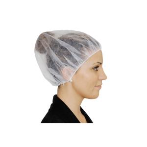 Skyddshätta, Vit, 100st