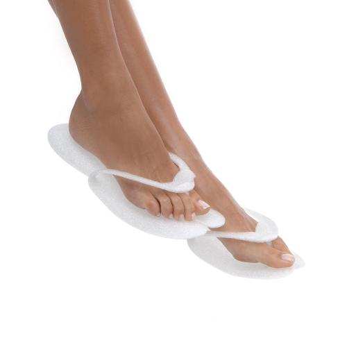Engångsslippers, vita