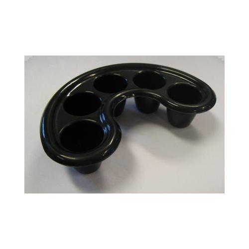 Skål - Manikyr, svart. 2 st