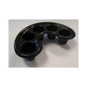 Skål - Manikyr, svart. 2 st