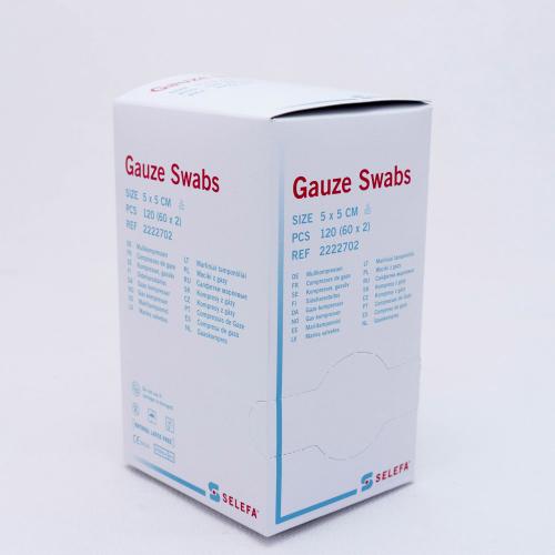 Kompress steril 5 x 5cm.120st