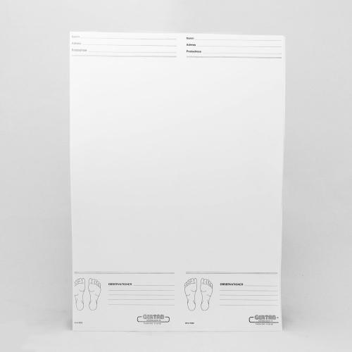 Avtryckspapper, podograf. 50 st