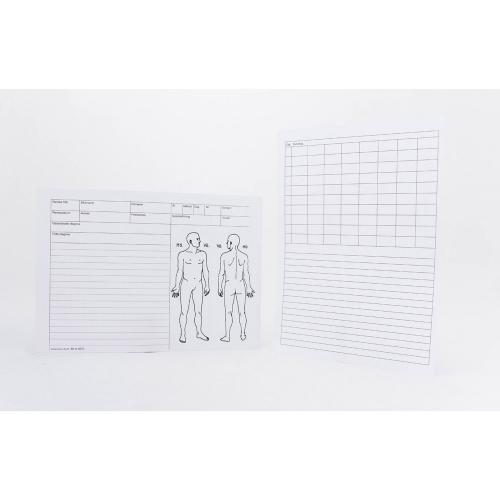 Journalkort - akupunktur och massage, A5, 100st