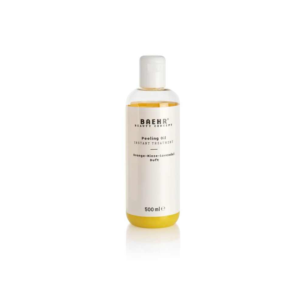 BAEHR Peeling olja, Apelsin-Mint-Lavendel, 500ml