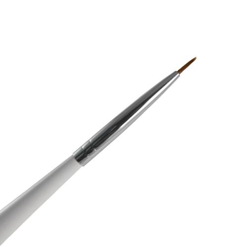 Smal pensel med rund borst för gele / gelnaglar.