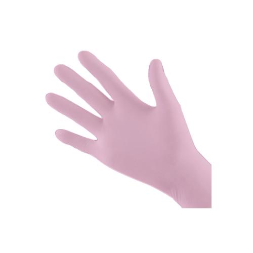 Handskar Nitril, rosa, XS, 100st/pkt