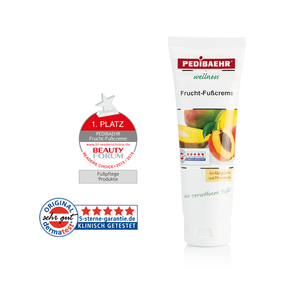 PEDIBAEHR fot kräm Frukt, 125 ml