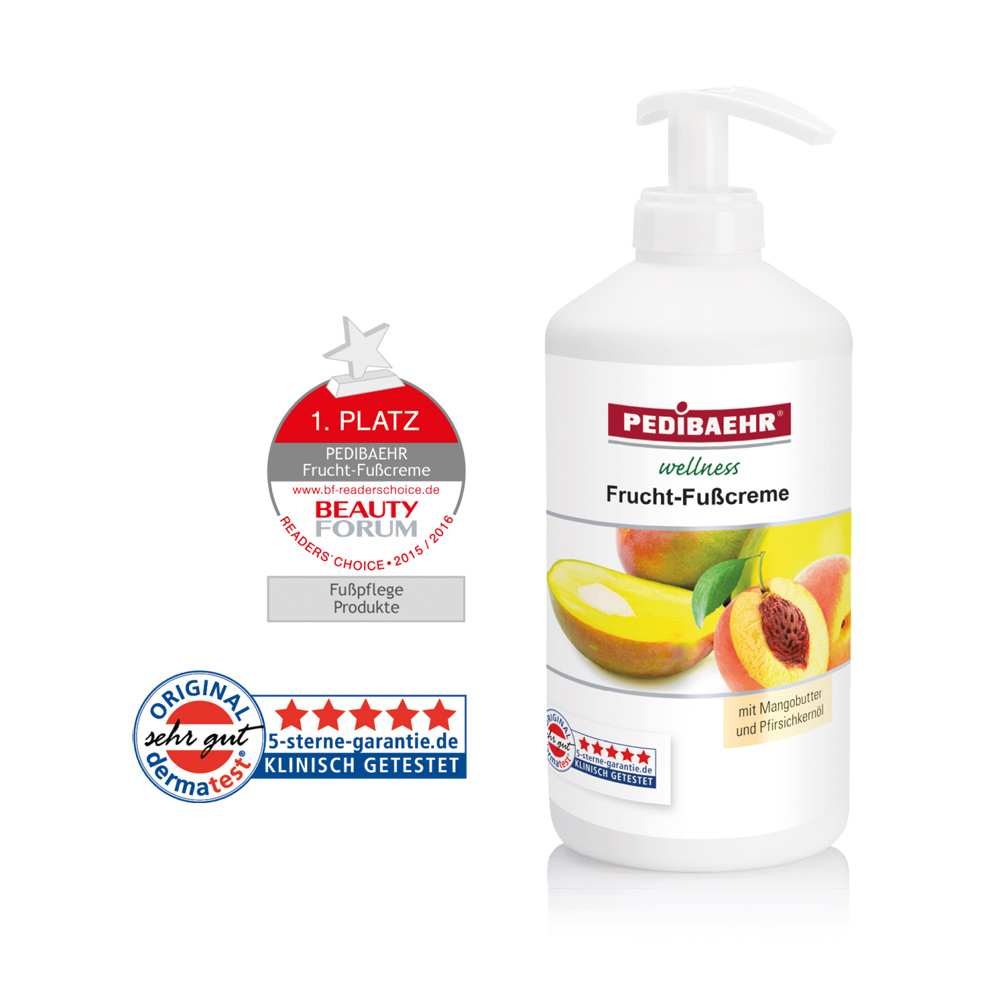 PEDIBAEHR fot kräm Frukt, 500 ml