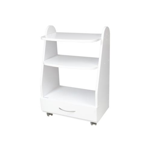 Apparathylla med 3 plan och låda