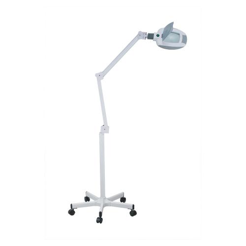 Lupplampa, med ledbelysning och stativ