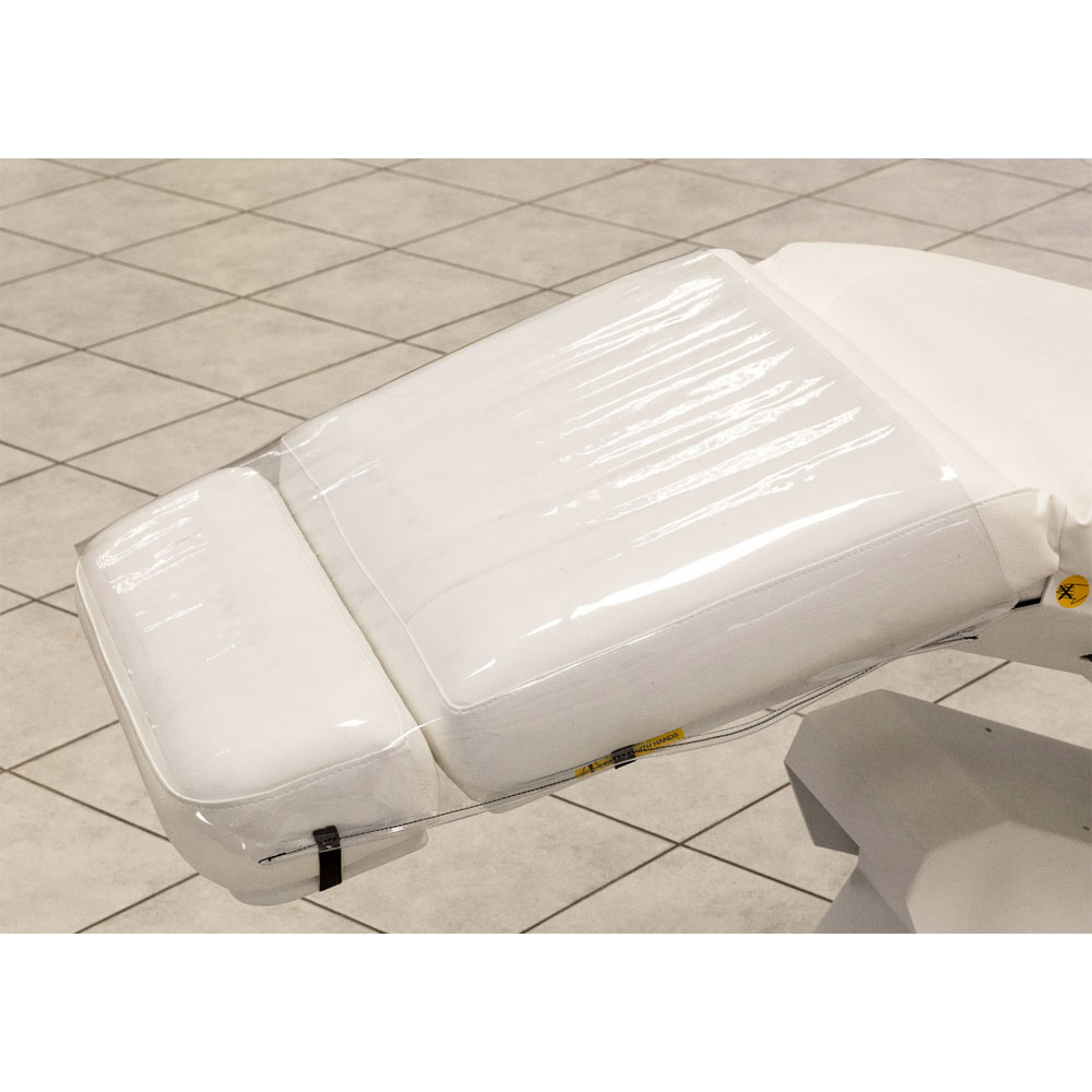 Skyddsöverdrag för bänkar, transparent plast