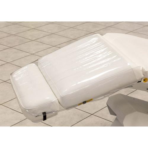 Skyddsöverdrag för bänkar, transparent plast