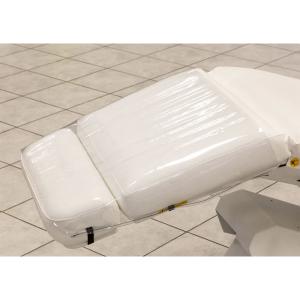 Skyddsöverdrag för bänkar, transparent plast