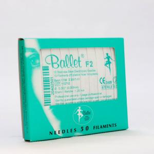 Ballet nålar, oisolerade rostfria K2