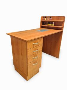 Manikyrbord med utsug - Brun