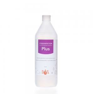 Flaska med Dax Ytdesinfektion Plus, 1 liter.