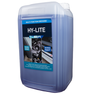 Hylite för behandling av motorrum, utvändig plast, däck, mm. 25 Liter