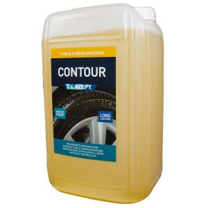 Contour, Däck & Vinylglans med bra glans och hållbarhet 25 Liter.