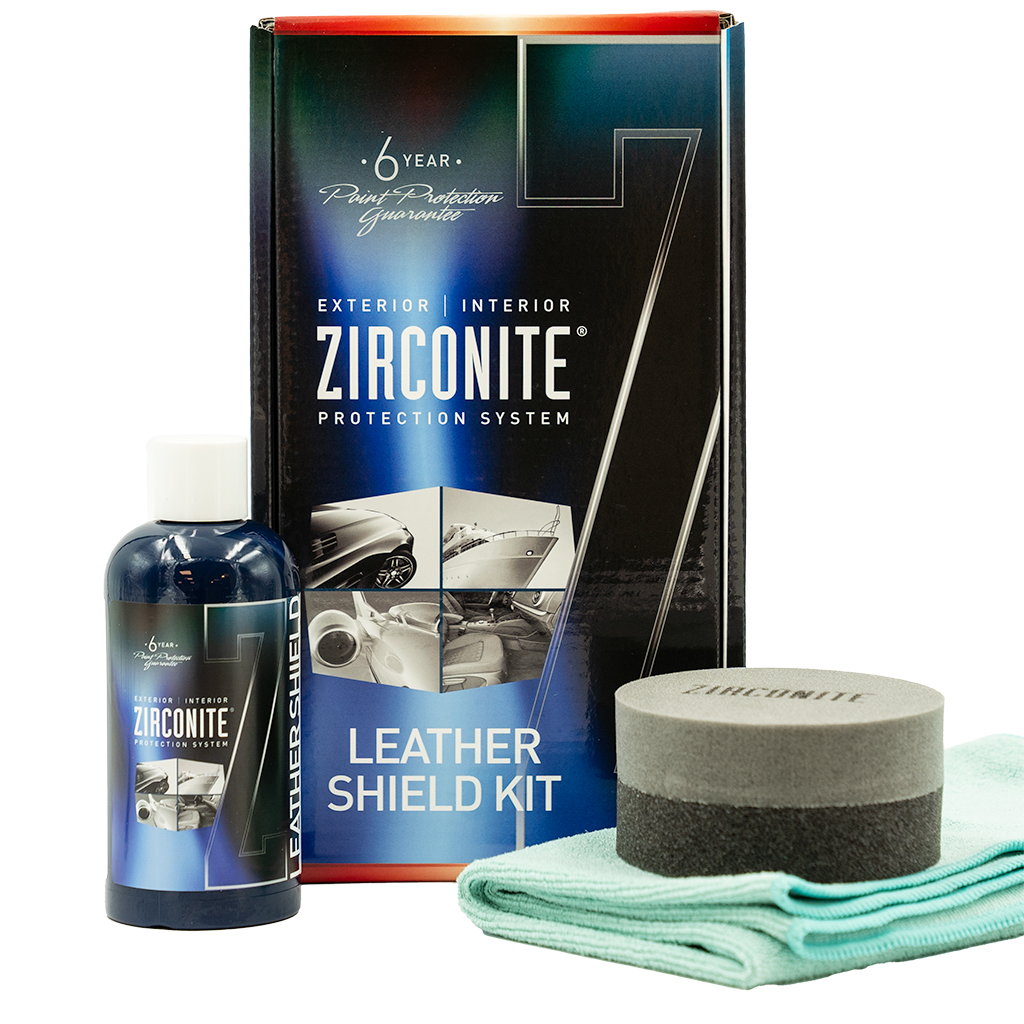 Zirconite Leather Shield, läderskydd, komplett kit för 1-2 bilar.