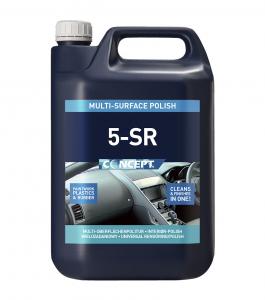 5-SR Action Polish, vinylmedel för in & utv. plast, 5 Liter