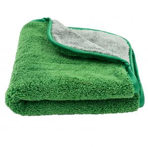 Microfiber av Premiumkvalitet, Grön 820 gsm, 38 x 38 cm.