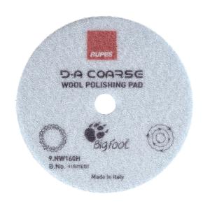 Rupes Ulltrissa D-A Coarse Wool, 160 mm. Blå