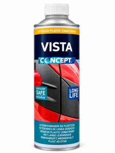 Vista - Renoveringsvätska för gummi, plast, vinyl mm. 500 ml.