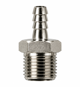 Slangfäste / Nippel utvändig gänga 1/2" för 10mm slang
