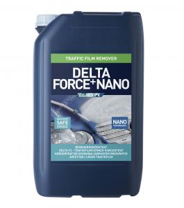 Delta Force +Nano, Alkaliskt förtvättmedel med vaxeffekt, högkoncentrat 25 Liter.