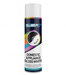 Domestic Gloss White - högblank sprayfärg 450 ml. aeosol